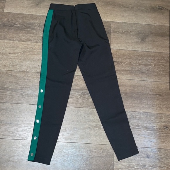 Lovers + Friends Black Green On Track Legging Pants XXS - Picture 4 of 5